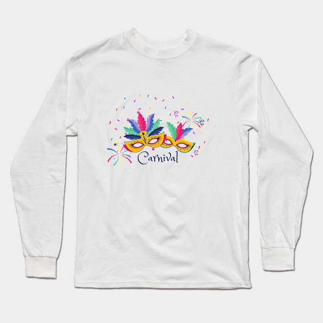 Carnival Long Sleeve T-Shirt by nancy.hajjar@yahoo.com